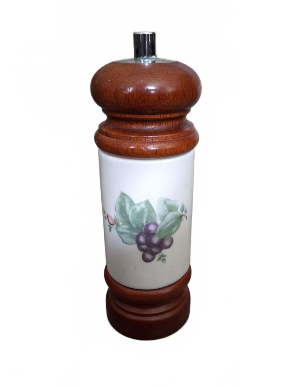 Vintage Pfaltzgraff Mr. Dudley Pepper Mill Grapevine Pattern